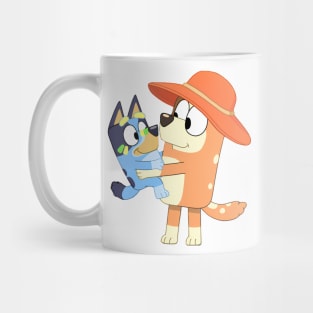 Bluey And Chilli ''The Beach' Mug